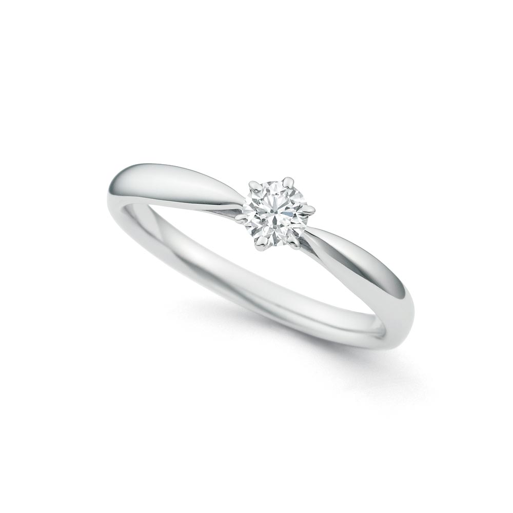 サムシングブルーの婚約指輪　SHE001